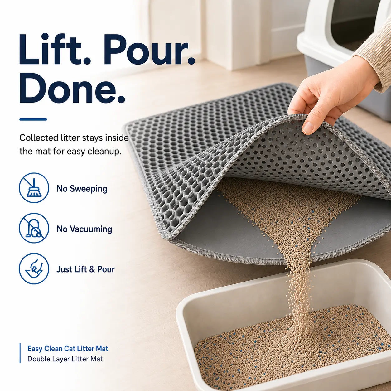 Lift. Pour. Done.